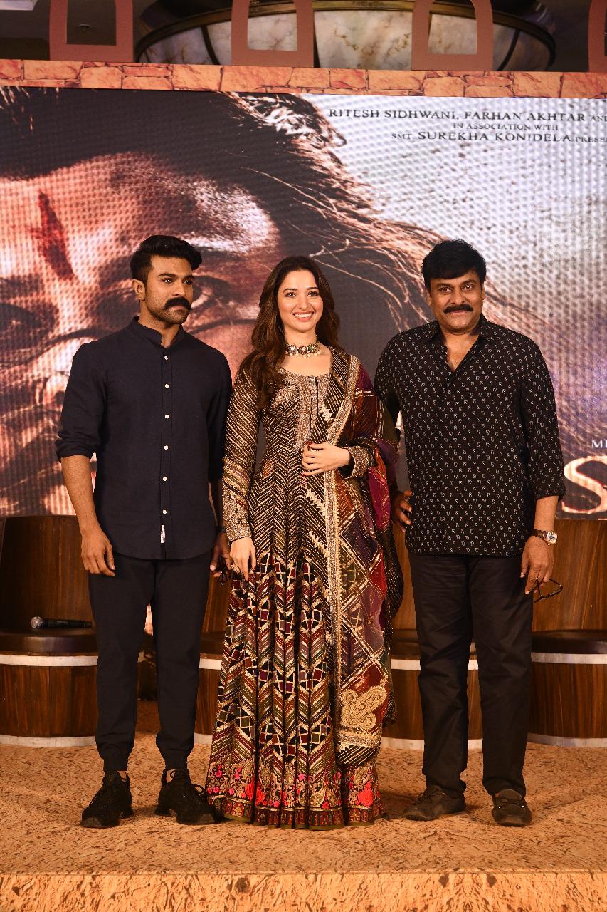 saira narasimha reddy chiranjeevi, ram charan, and tamanna photos