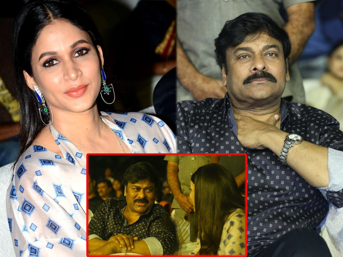 Chiranjeevi says, I saw Lavanya without winking