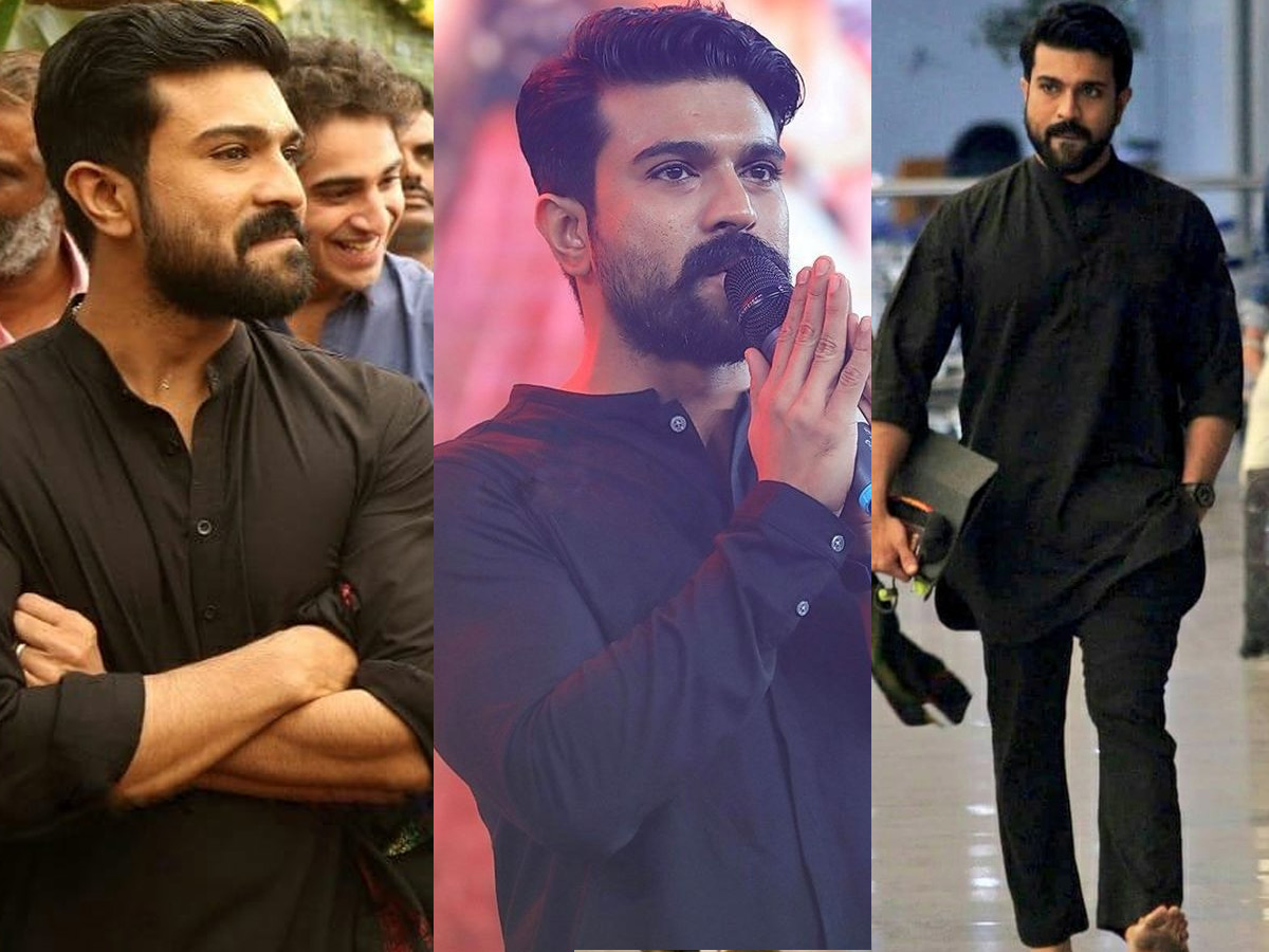 Ram Charan look variation in RRR!