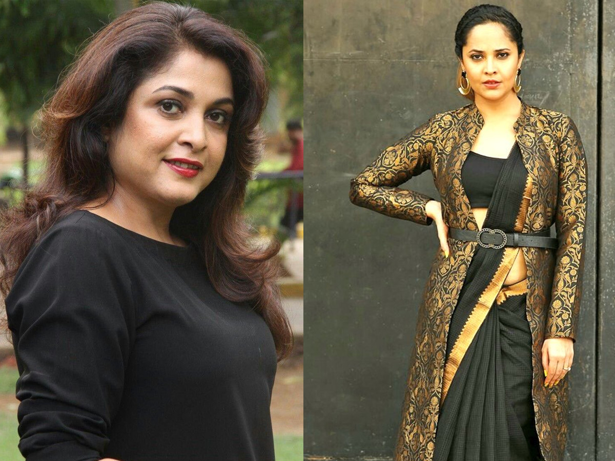 Ramya Krishna is Anasuya Bharadwaj Mom?