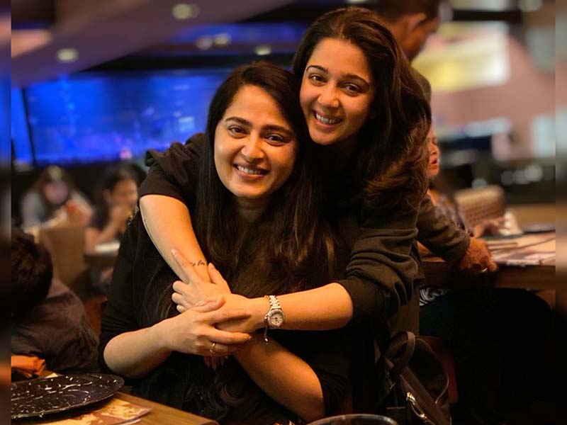 Anushka Shetty with Naughty Charmee