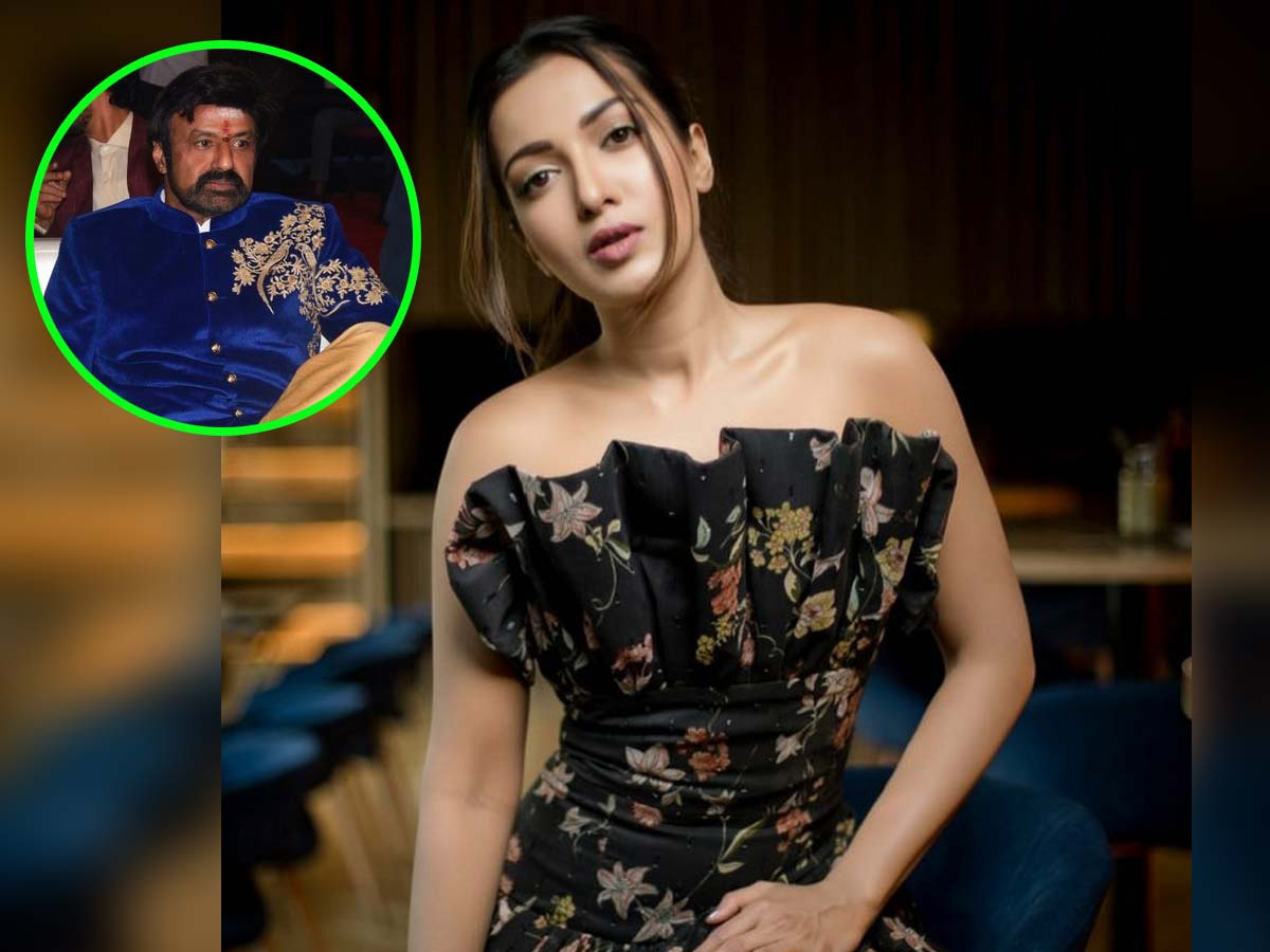 Catherine Tresa Pay Cheque for Balakrishna Film