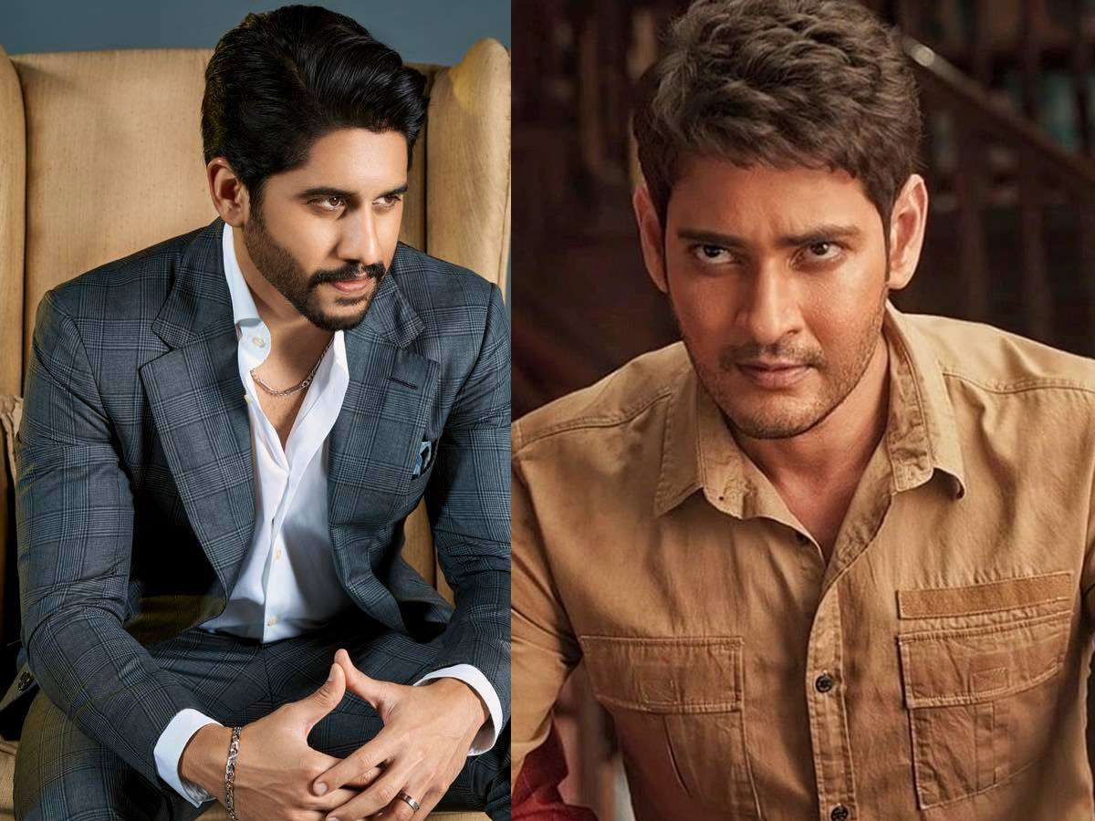 Naga Chaitanya doing damage to Mahesh Babu image