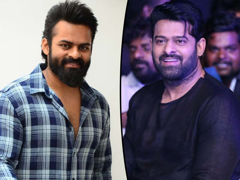 Prabhas Chief Guest for Sai Dharam Tej