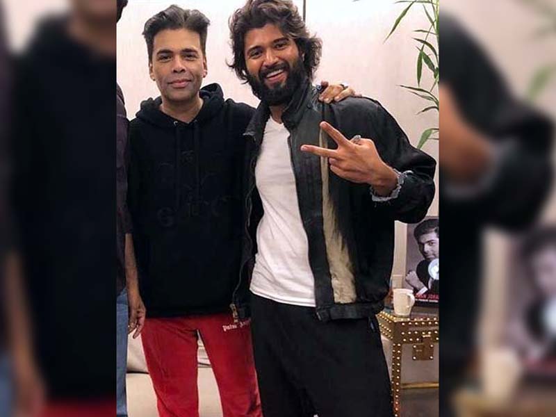 Vijay Deverakonda rushed to Karan Johar house after rejections?