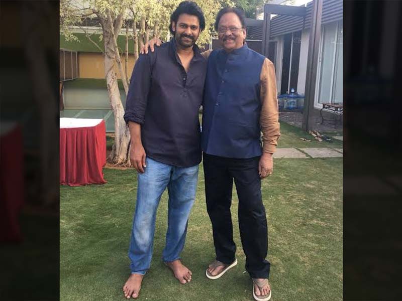 Krishnam Raju reveals Prabhas film Release Date