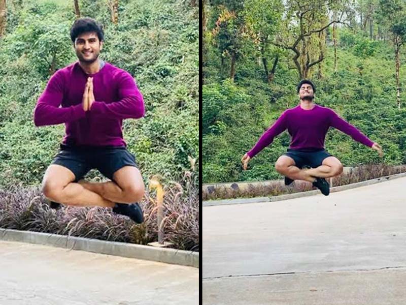 Sudheer Babu stays in Air for Yoga