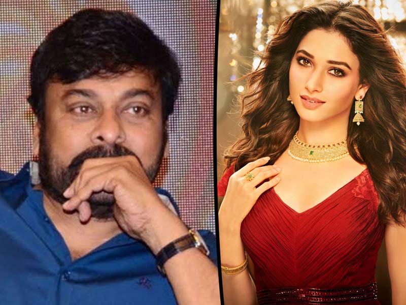 Tamannah Bhatia live performance for Chiranjeevi