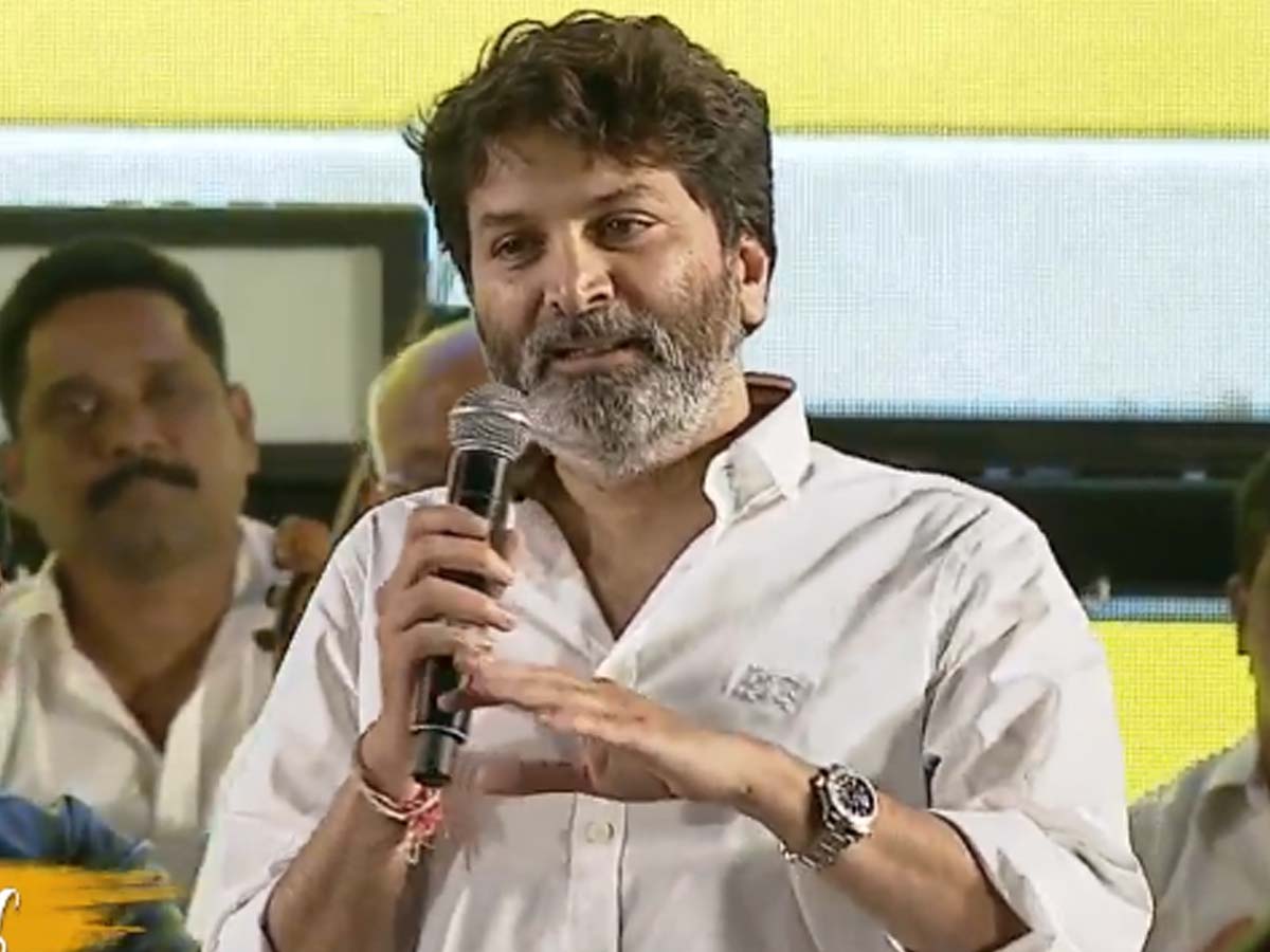 Trivikram Srinivas says, My wife felt tired and left me