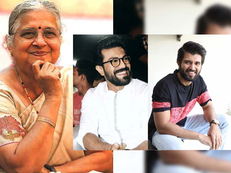 Infosys Sudha Murthy praises Ram Charan and Vijay Deverakonda