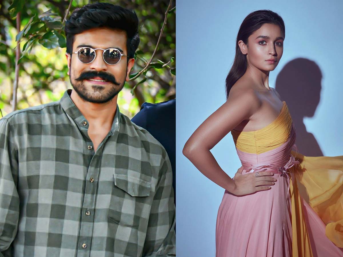 LEAKED! Ram Charan and Alia Bhatt Look from RRR