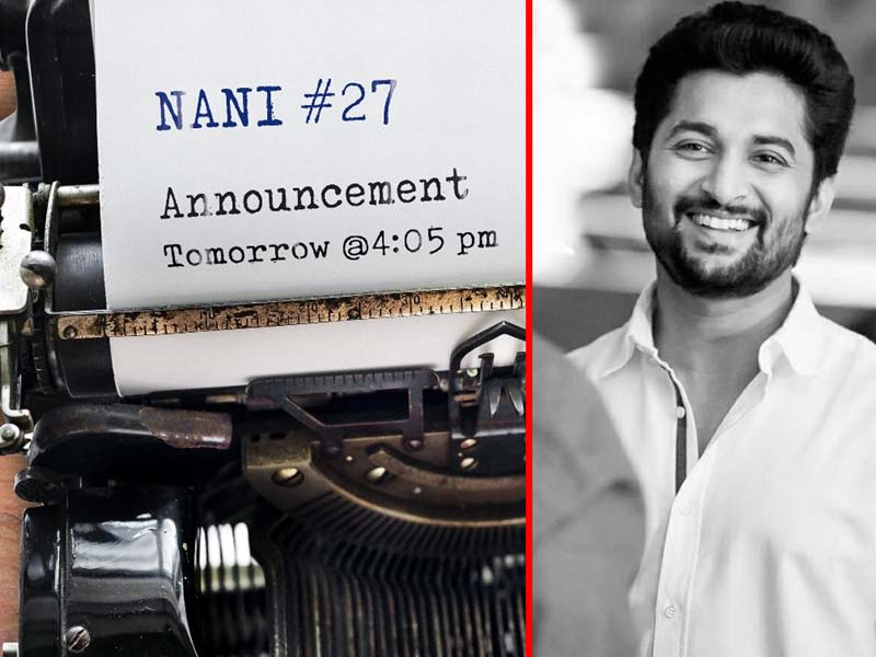 #Nani27 titled Syam Singha Rai?