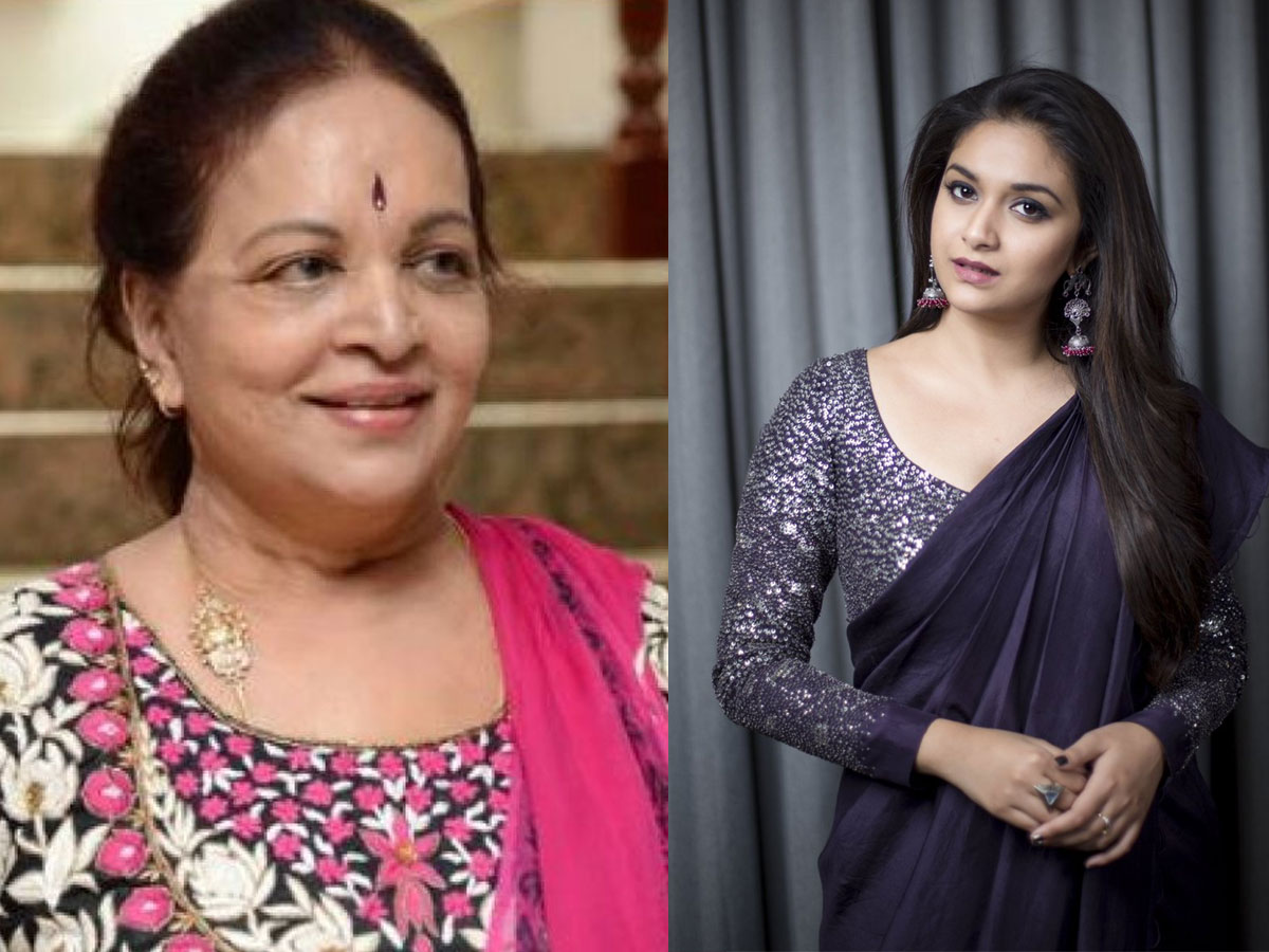 Keerthy Suresh to play Vijaya Nirmala in biopic?