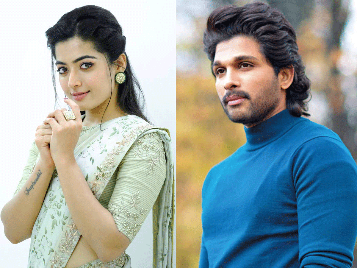 The pair- Allu Arjun & Rashmika not romantic?