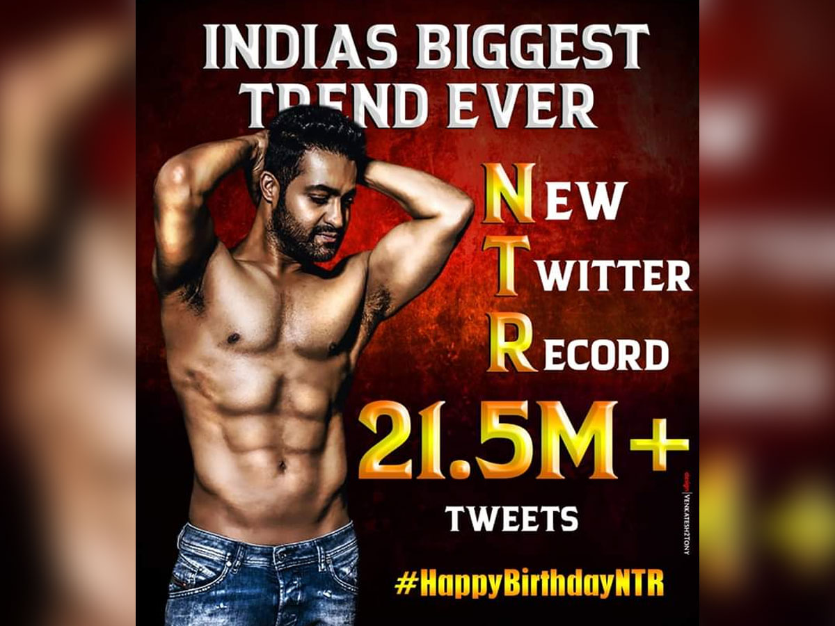 Jr NTR quarantine birthday creates stunning record