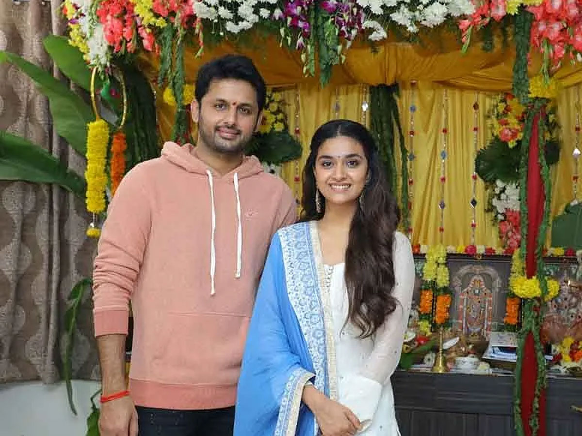 Nithiin and Keerthy Suresh collaborating again for Powerpet