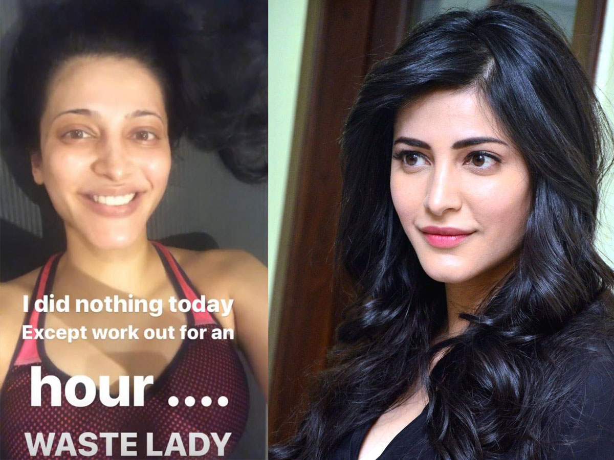 Shruti Haasan is Waste Lady