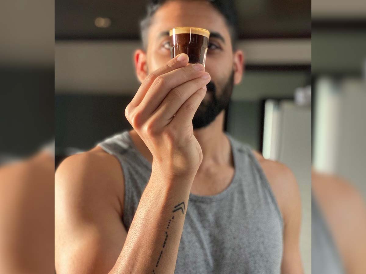 Naga Chaitanya perfect espresso in right balance