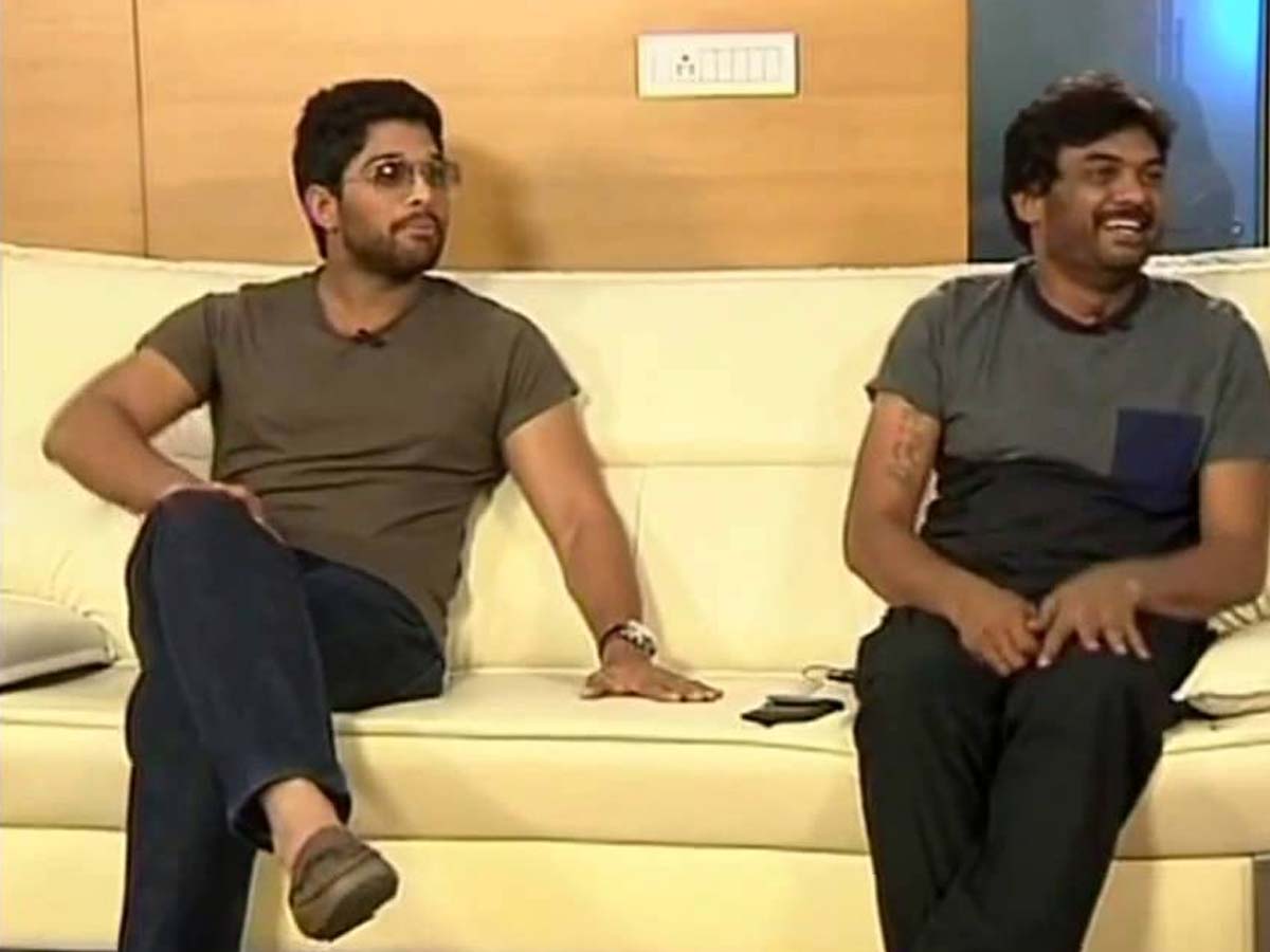 Allu Arjun personal love for Puri Jagannadh