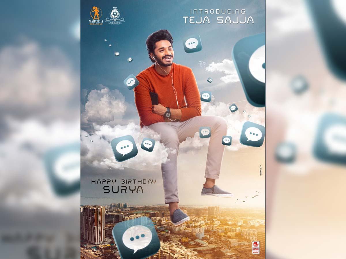 First look of Teja Sajja from Shivani Rajasekhar film