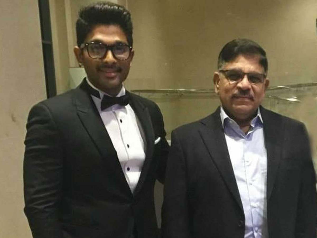 Allu Aravind ropes Allu Arjun for a promotional event?