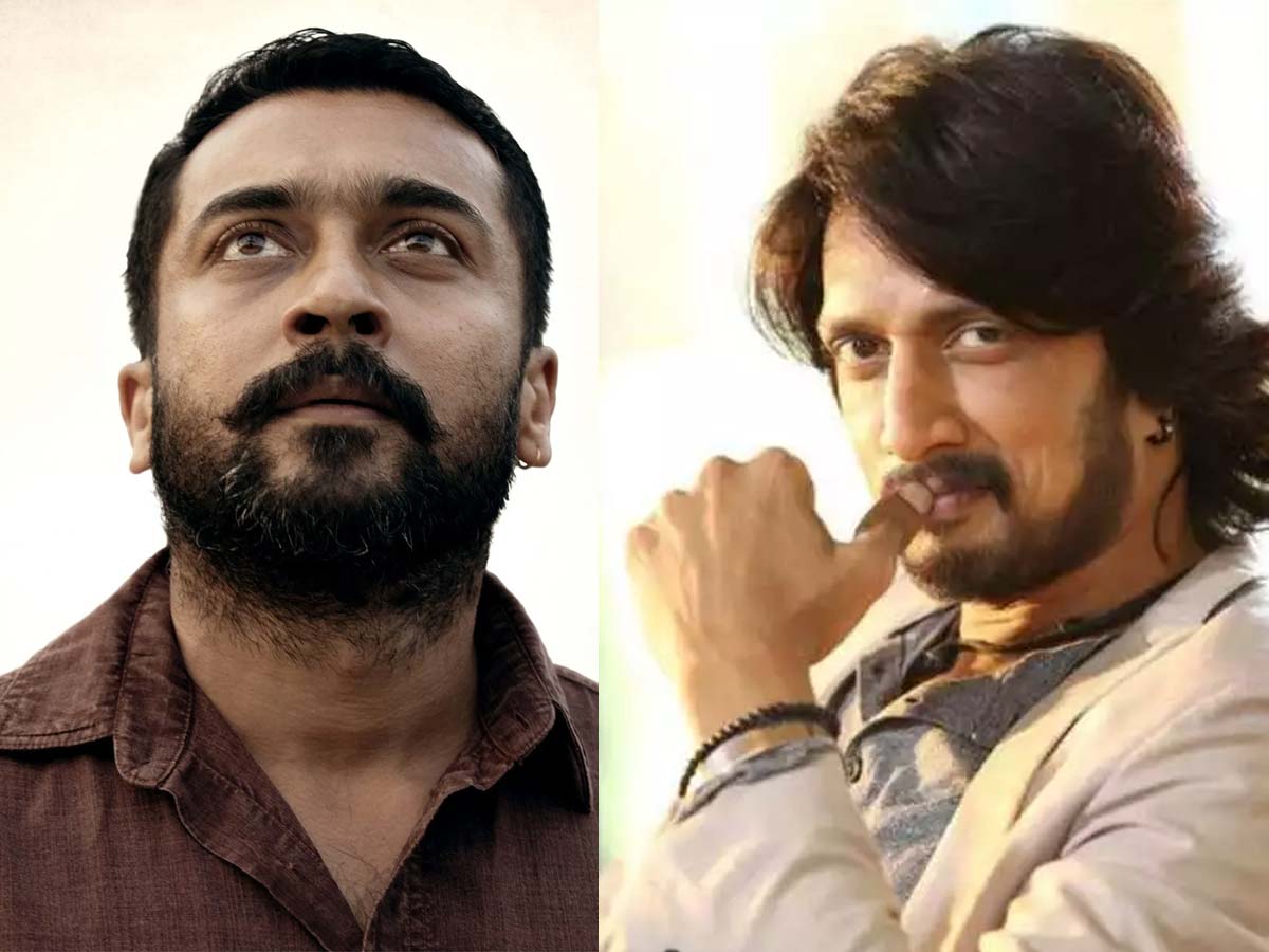 Kichcha Sudeep awestruck by Suriya flawless performance in SP