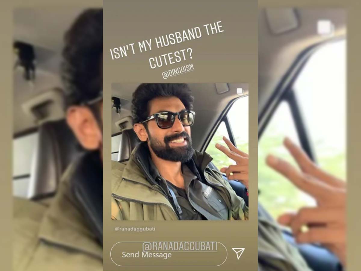 Miheeka: Isn't My Husband Rana Daggubati The Cutest?