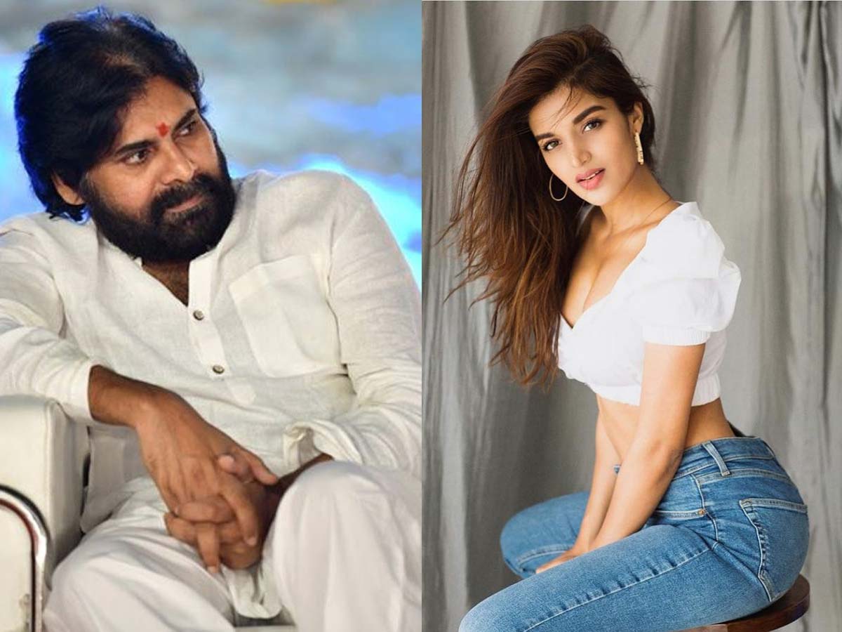 Nidhhi Agerwal in Pawan Kalyan and Krish film?