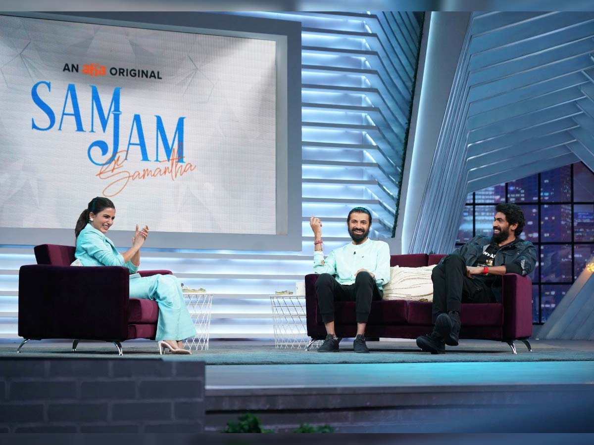 Rana Daggubati and Nag Ashwin are Samantha Sam Jam Guests