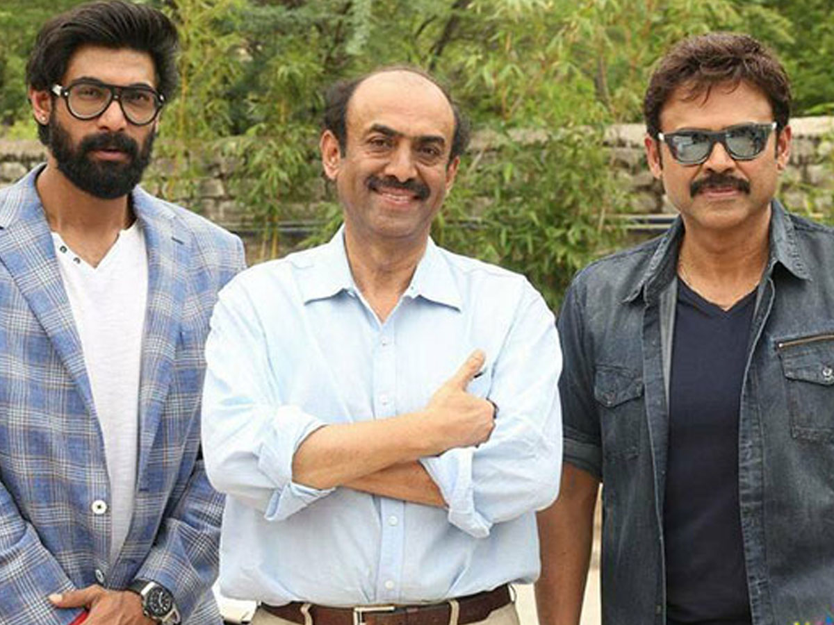  Venkatesh and Rana Daggubati together on screen! Reason Suresh Babu