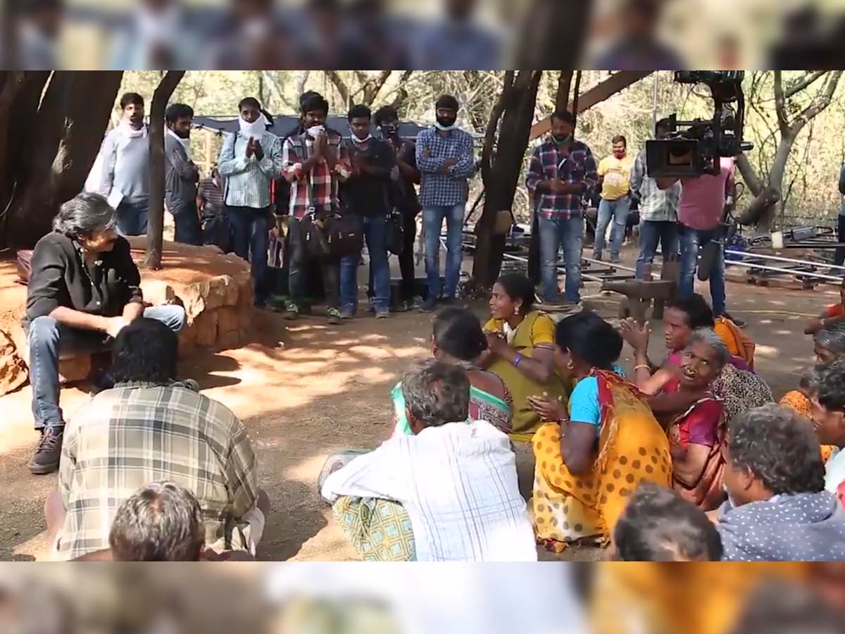 Araku tribals on Pawan Kalyan Vakeel Saab sets