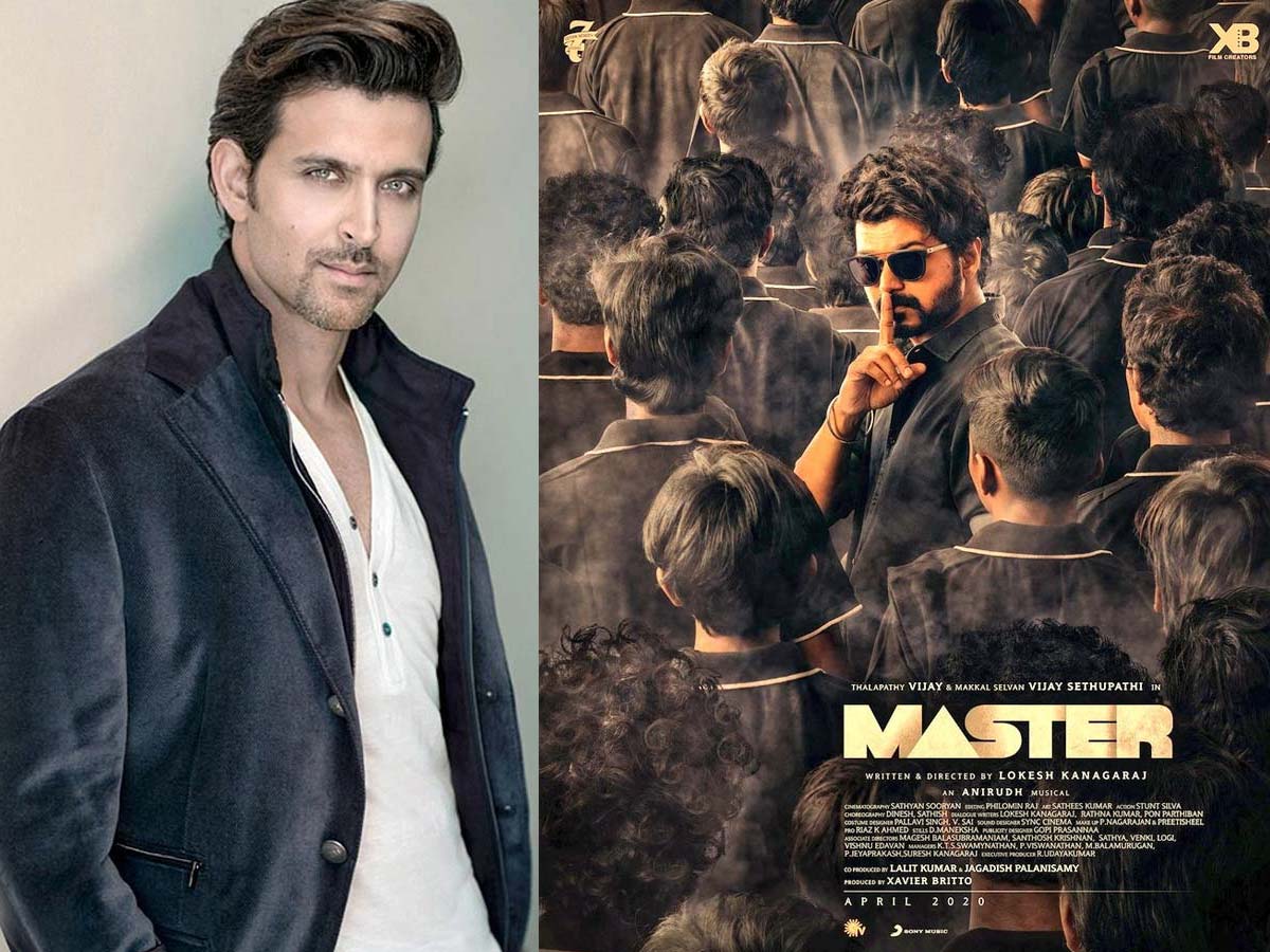 Hrithik  Roshan in Master Hindi remake?