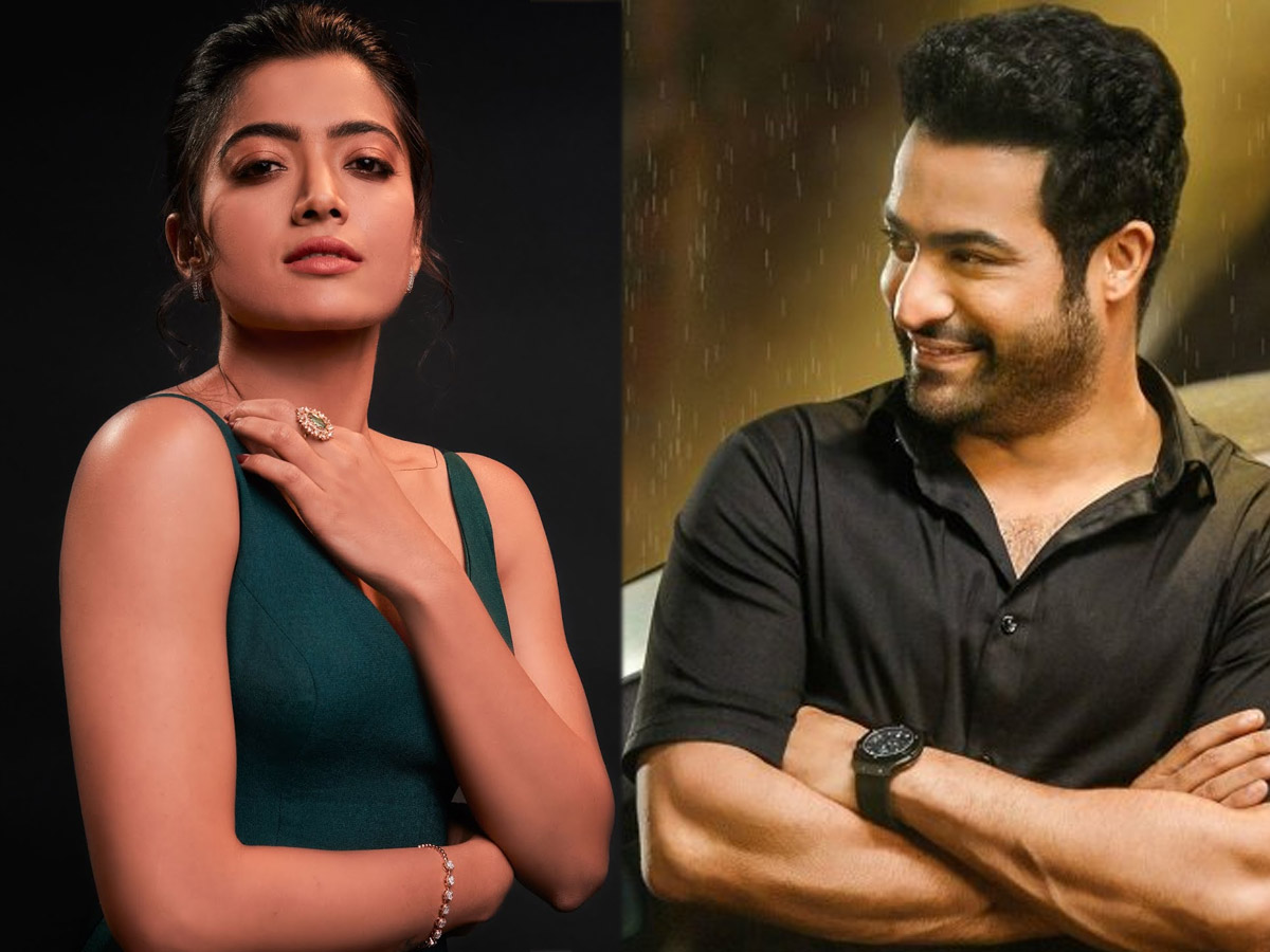 Rashmika Mandanna in  Jr NTR Choudappa Naidu