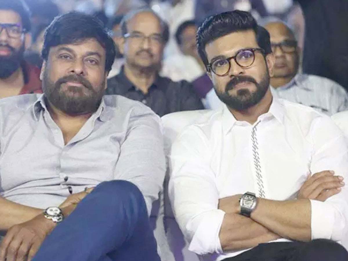 Rocking dance number for Chiranjeevi and Ram Charan together in Acharya