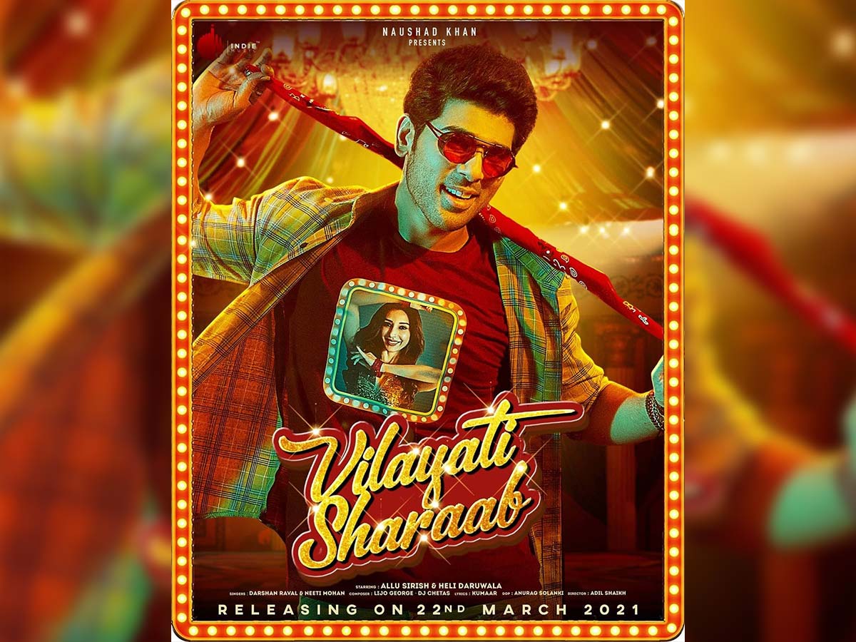 Allu Sirish coming up with Vilayati Sharab