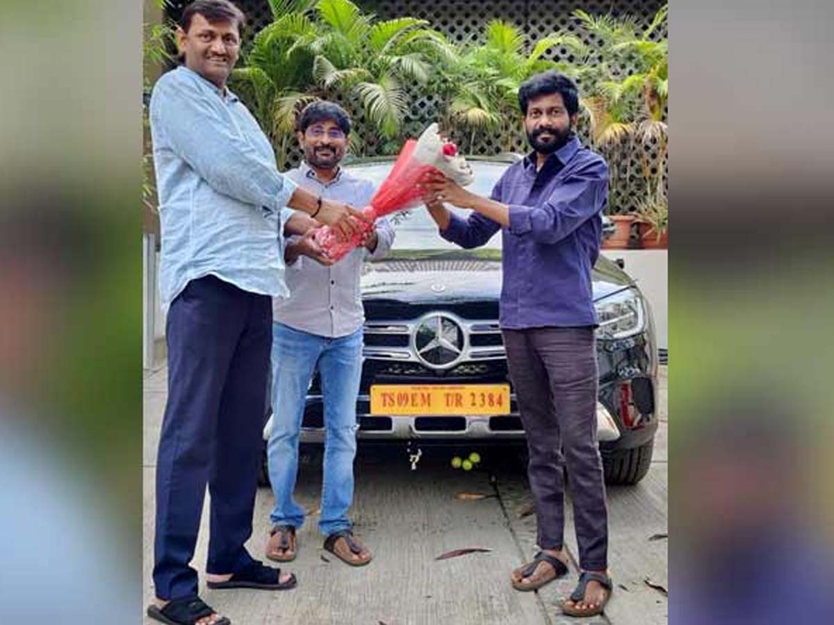 Buchi Babu gets a Benz GLC gift