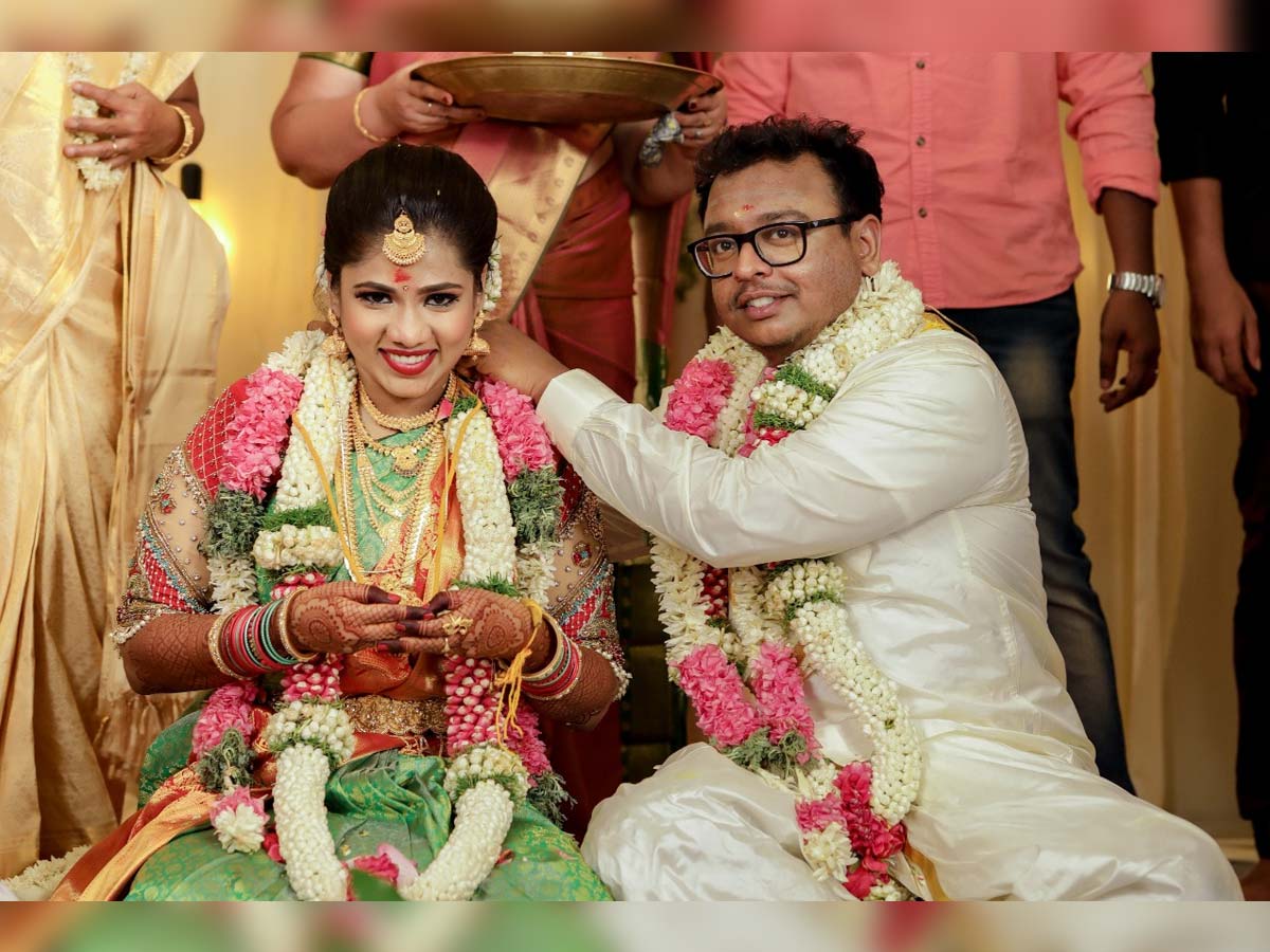 Cinematographer GK Vishnu ties the knot with Mahalakshmi