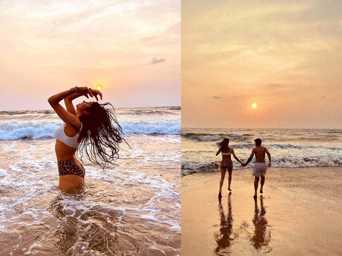 Bikini girl Janhvi Kapoor holds hands of a mystery man