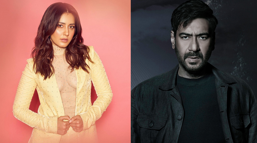 Raashi Khanna in Ajay Devgn Rudra