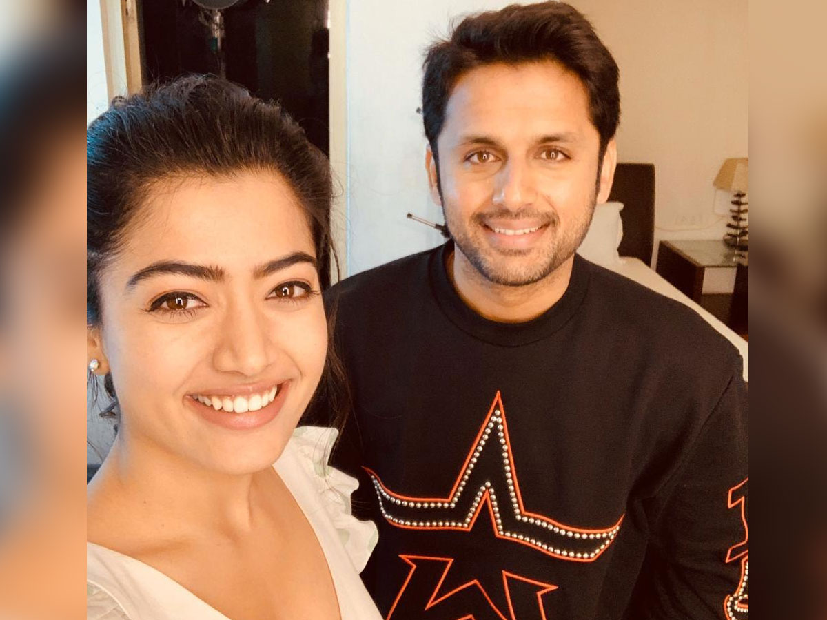 Rashmika Mandanna to romance Nithiin in Vakkantham Vamsi film