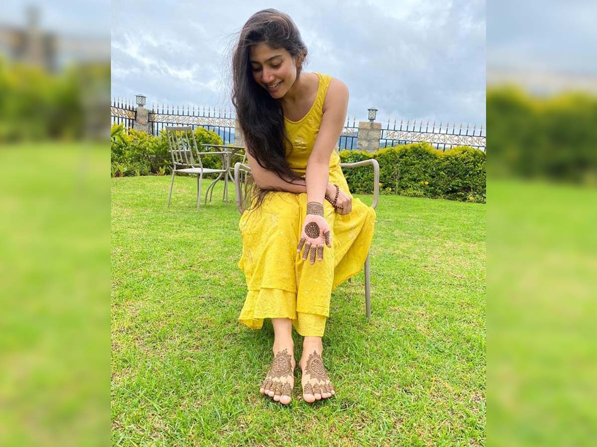 Sai Pallavi self love for Mehendi