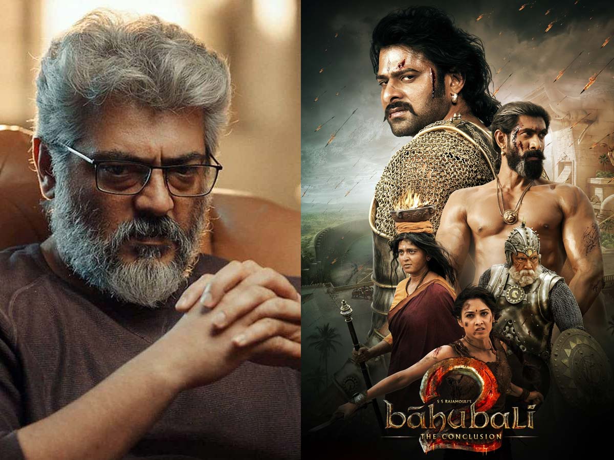 Ajith Valimai dethrones Baahubali 2