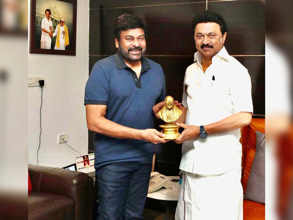 Chiranjeevi meets Tamil Nadu CM Stalin