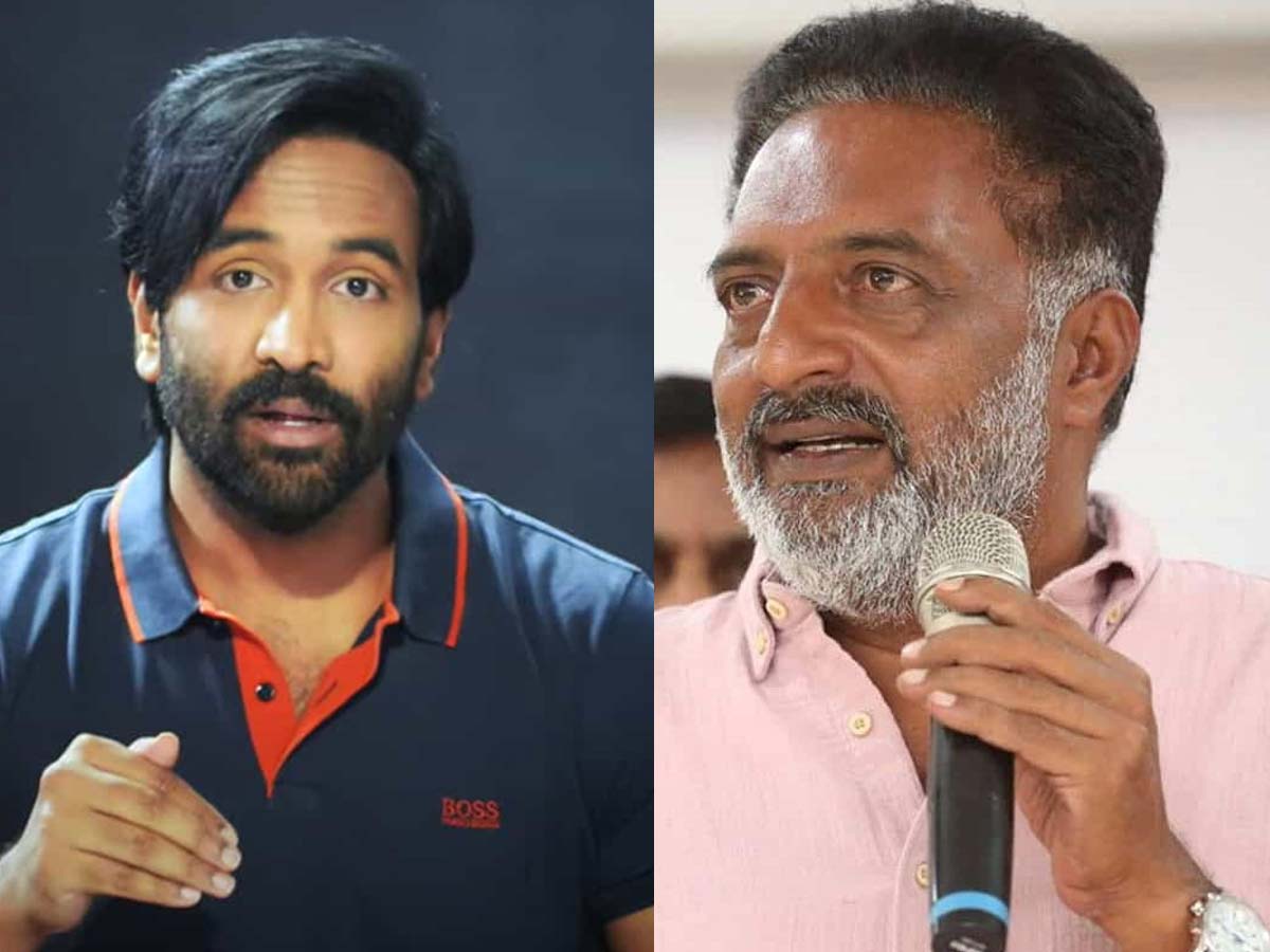 Discussion on Prakash Raj sensational comments on Manchu Vishnu