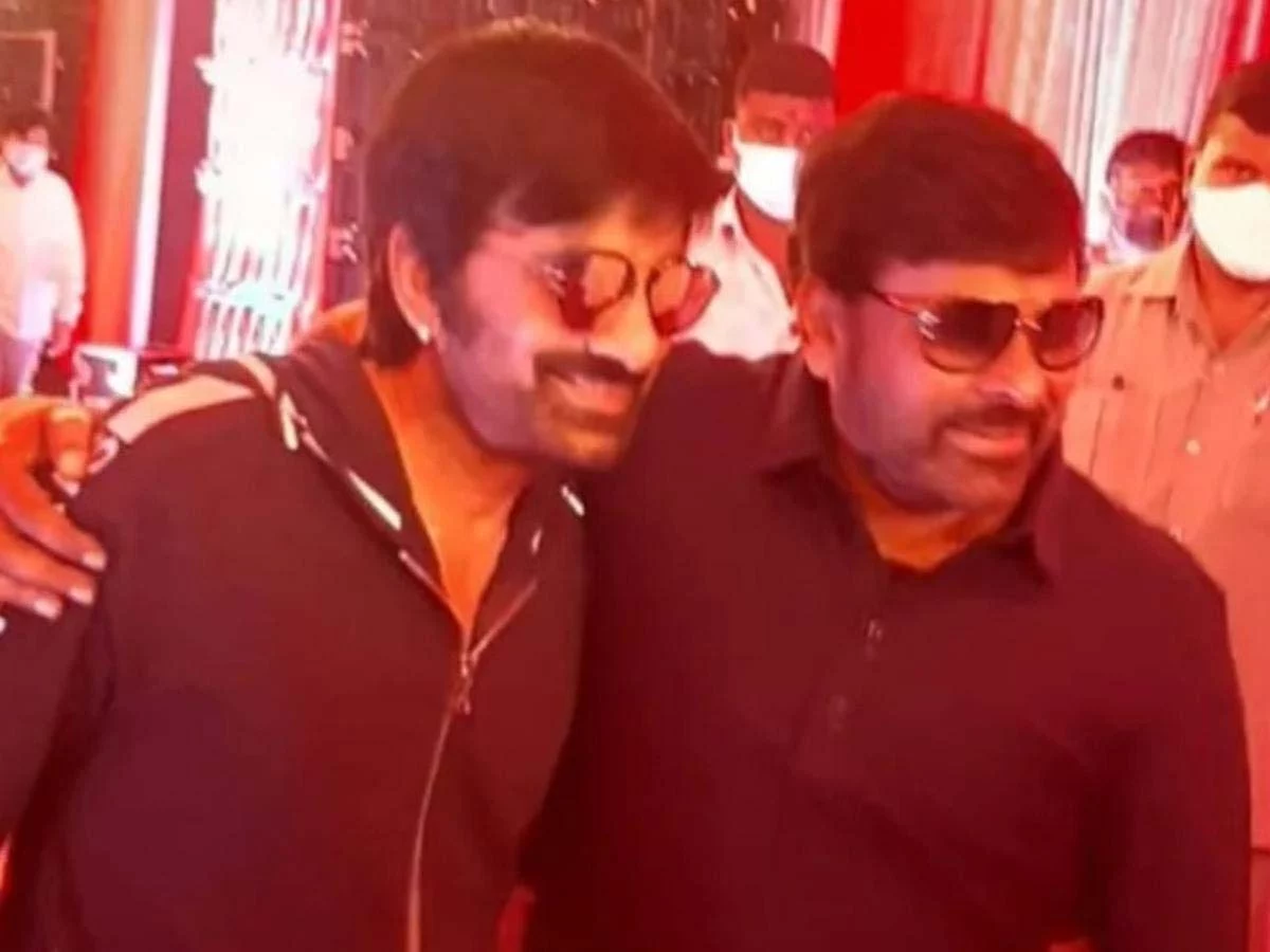 Mega154 Joyful moment: Ravi Teja and Chiranjeevi to rock the dance floor together