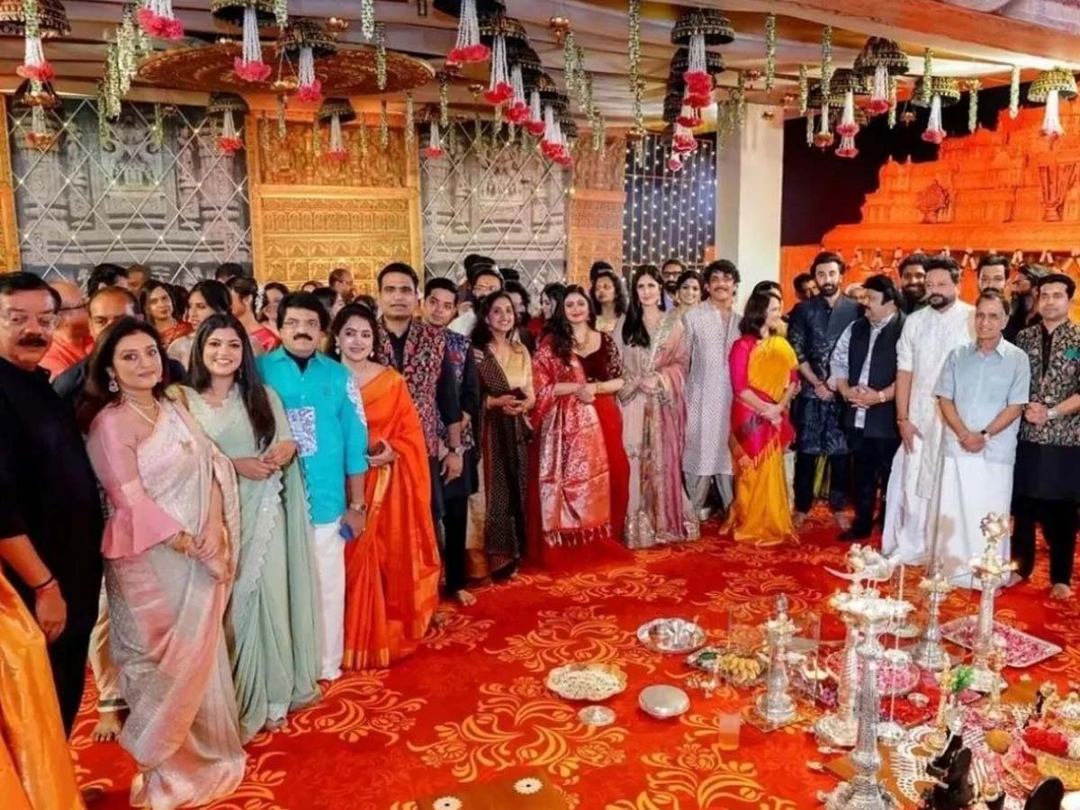 Nag-Amala Dussehra Celebrations with Ranbir and Katrina Kaif!