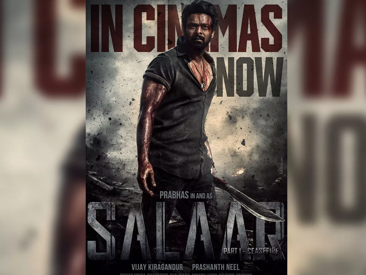 Prabhas starrer Salaar Part 1 Ceasefire's trailer to release on